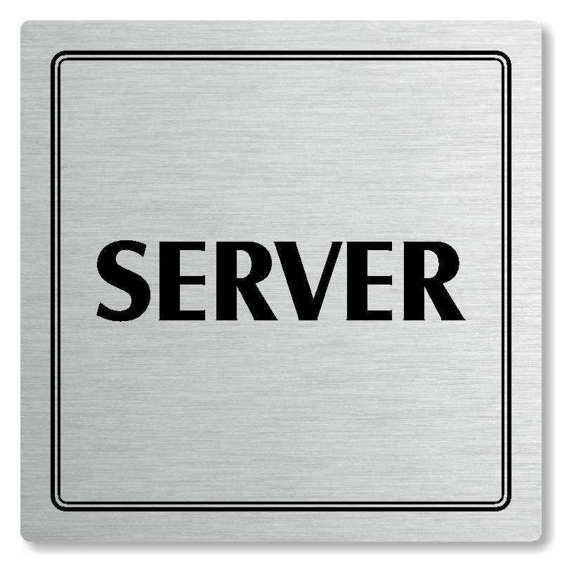 Server, 118x118mm, stříbrná, Utah